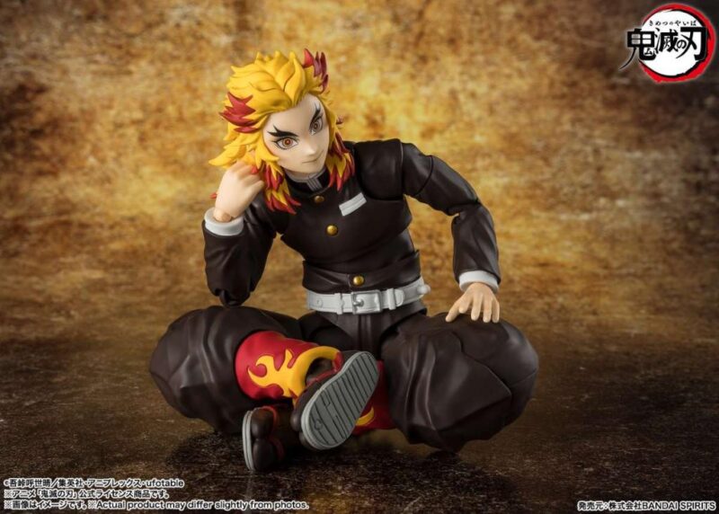 DEMON SLAYER - Kyojuro Rengoku - Figurine S.H. Figuarts 15cm – Image 3