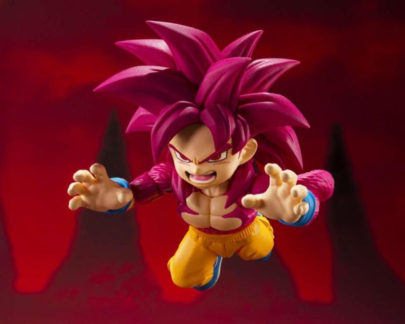 DRAGON BALL DAIMA - Son Goku Super Saiyan 4 - Fig. S.H. Figuarts 8cm – Image 2