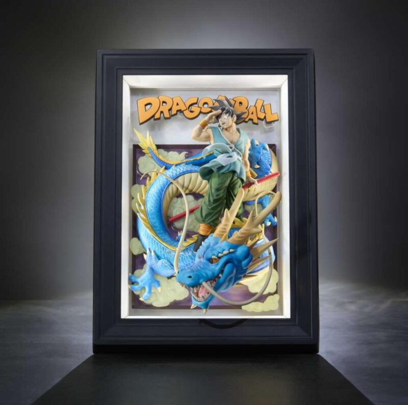 DRAGON BALL - Son Goku & Dragon - Figurine Tamashii Art 27.5cm
