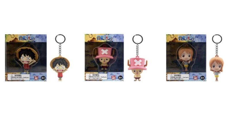 ONE PIECE - Pocket Hero - Assortiment 12 Porte-Clés 6-7cm