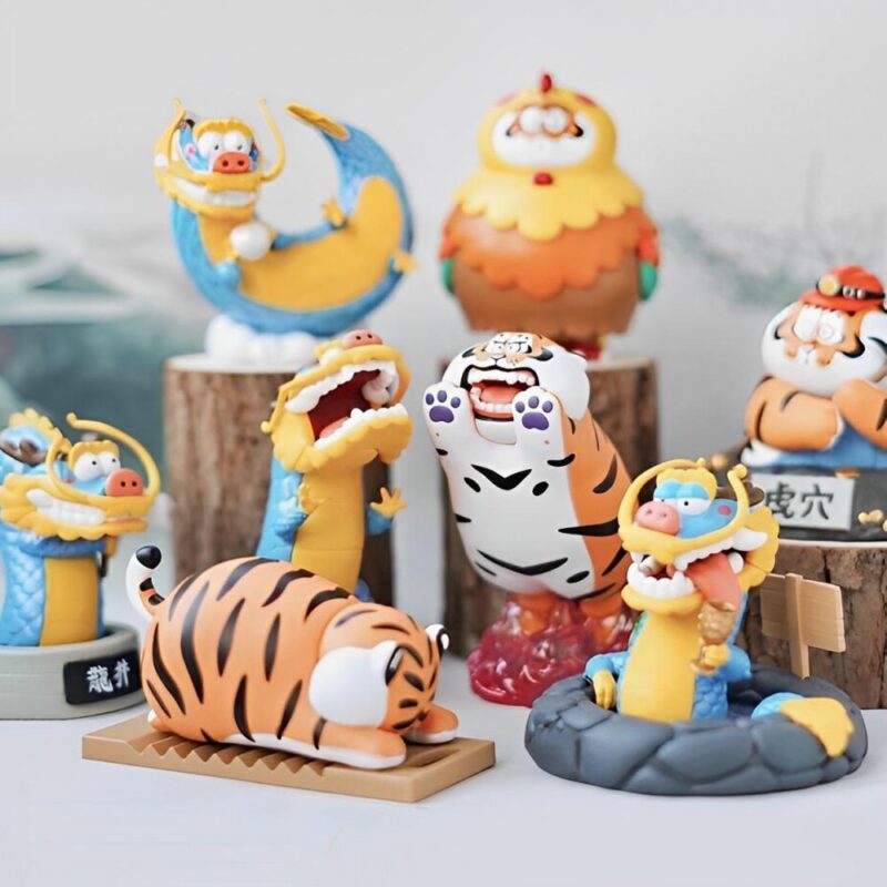 ALEXANDER the Fat Tiger - Long Teng Hu - Blind Box Set 8 Figurine 10cm – Image 4