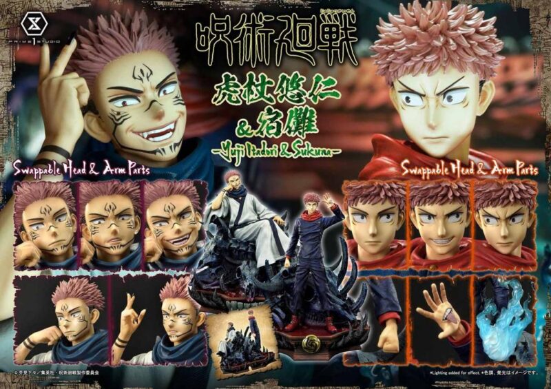 JUJUTSU KAISEN - Yuji et Sukuna - Statuette Premium Masterline 38+34cm – Image 2