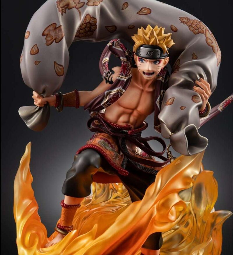 NARUTO SHIPPUDEN - Naruto "Dieu du Vent" - Statuette G.E.M. 28cm – Image 6
