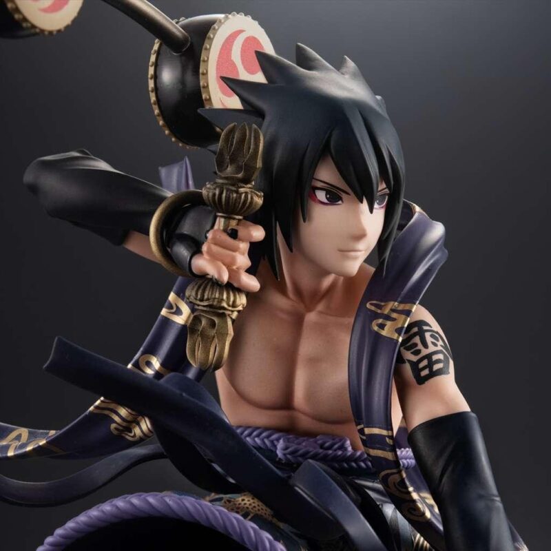 NARUTO SHIPPUDEN - Sasuke "Dieu du Tonnerre" - Statuette G.E.M. 28cm – Image 6