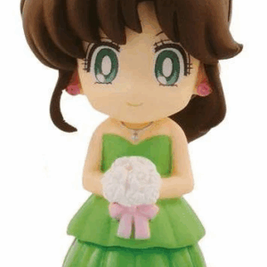 SAILOR MOON - Clear Colored Sparkle Dress Figure - Sailor Jupiter- 6cm