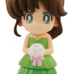 SAILOR MOON - Clear Colored Sparkle Dress Figure - Sailor Jupiter- 6cm – Image 2
