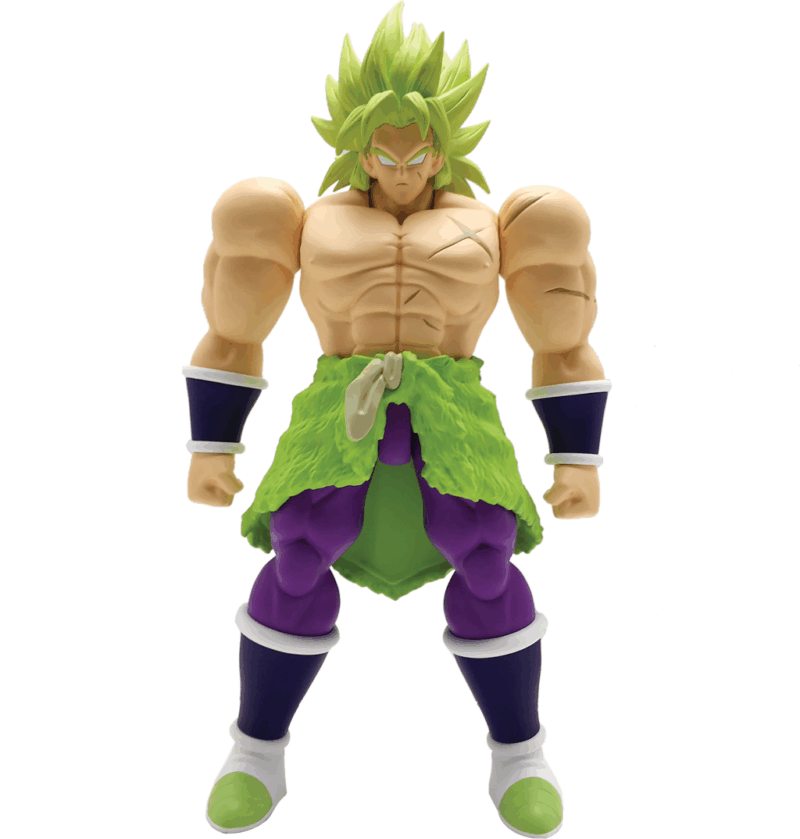 DRAGON BALL - SS Broly Film - Figurine Super Limit Breaker 33cm – Image 3