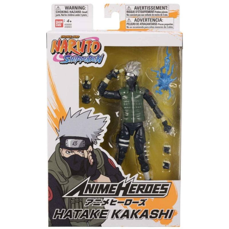 NARUTO - Hatake Kakashi - Figurine Anime Heroes 17cm – Image 2