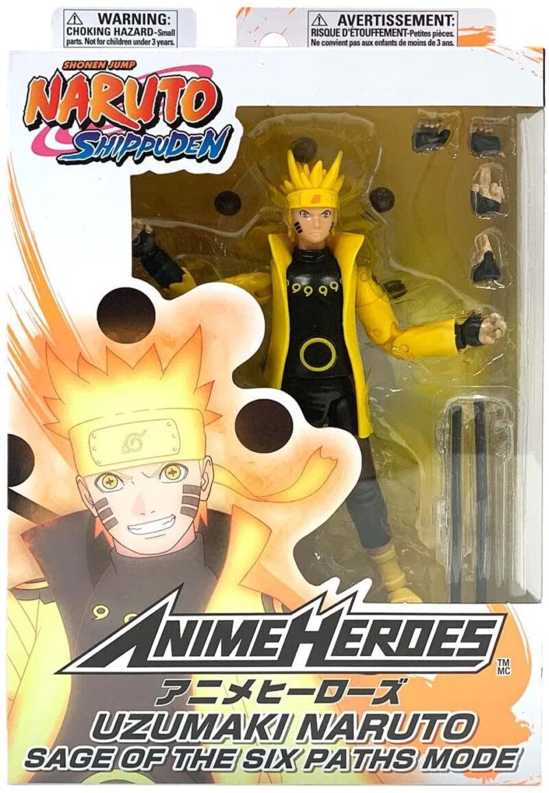 NARUTO - Naruto Sage of Six Paths Mode - Figurine Anime Heroes 17cm – Image 2