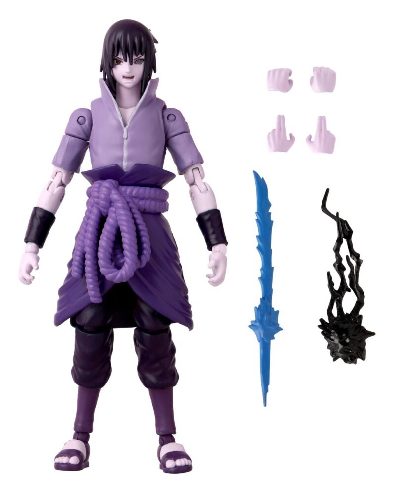NARUTO - Uchiha Sasuke Rinnegan "7th Wave" -Figurine Anime Heroes 17cm – Image 4