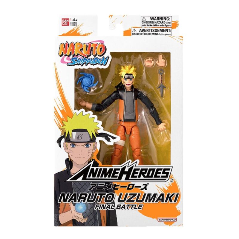 NARUTO - Naruto "Final Battle" - Figurine Anime Heroes 17cm – Image 5