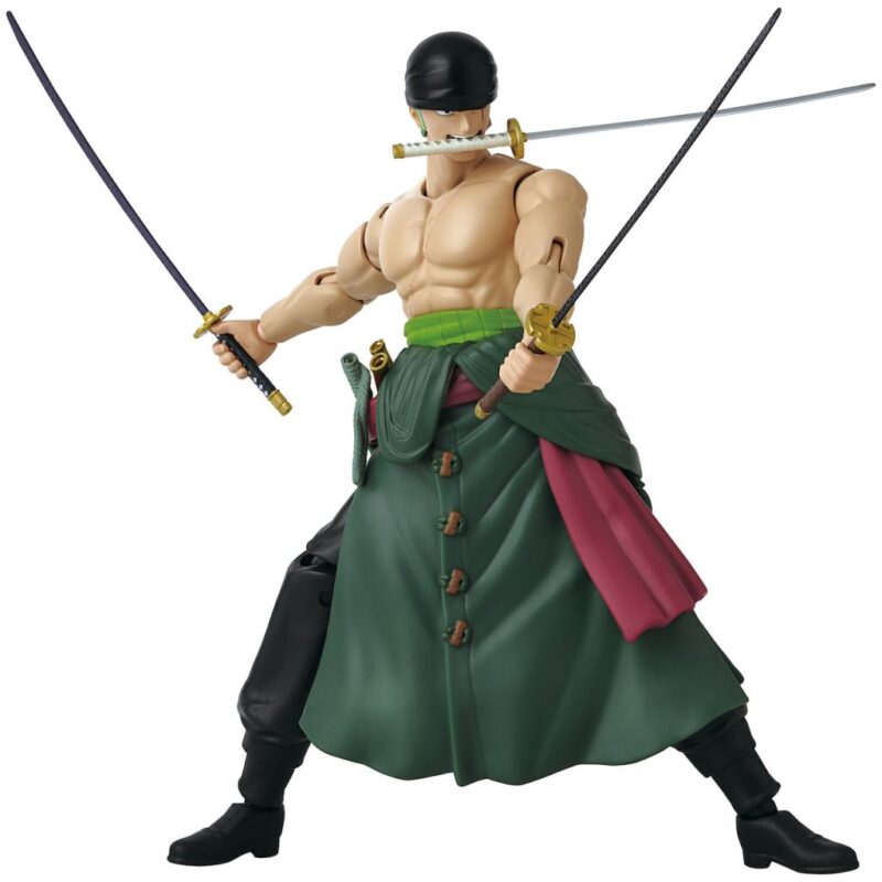 ONE PIECE - Roronoa Zoro Three Sword Style- Figurine Anime Heroes 17cm – Image 2