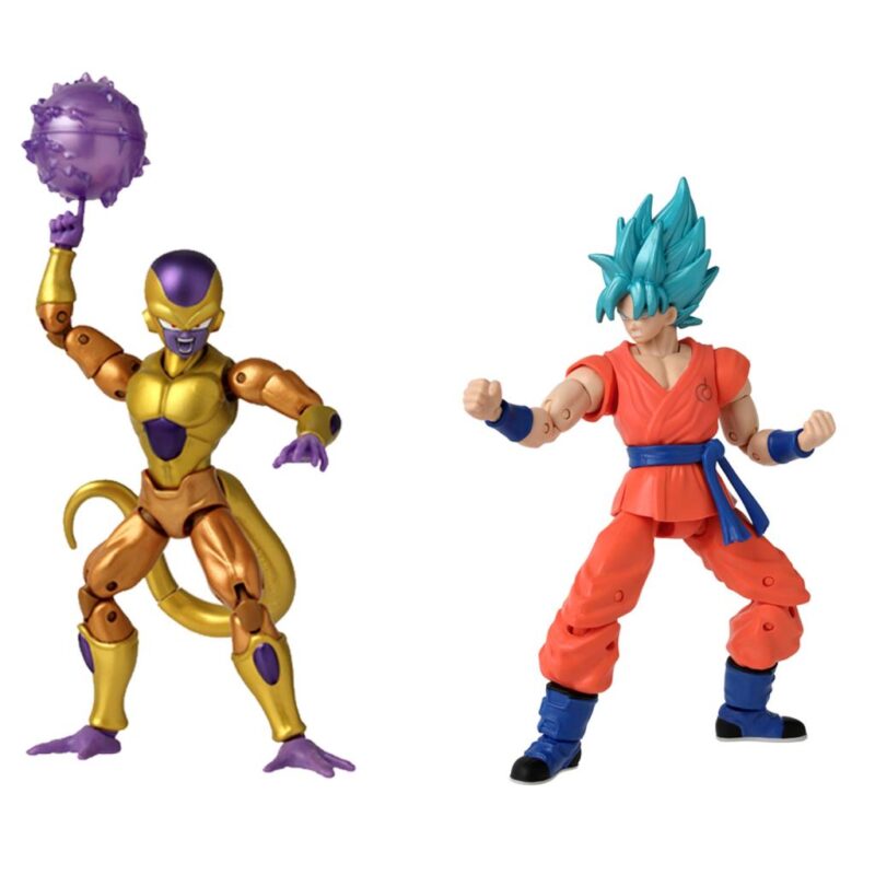 DB - Gold Freezer VS SS Blue Goku - Battle Pack Dragon Stars 17cm – Image 2