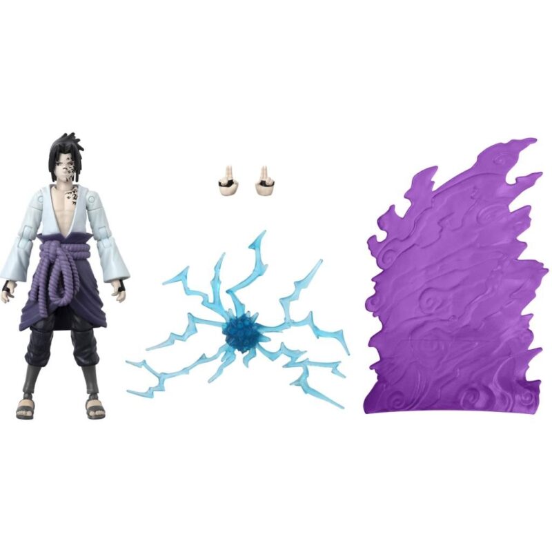 NARUTO - Sasuke avec effet transf. - Figurine Anime Heroes Beyond 17cm – Image 2