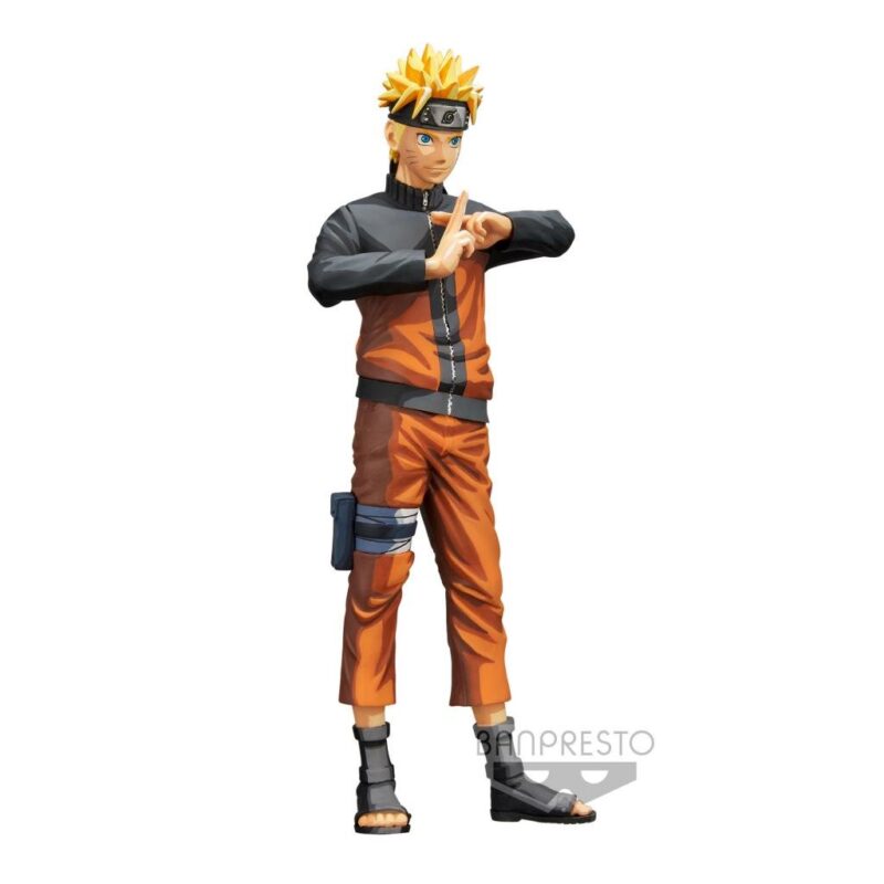 NARUTO SHIPPUDEN - Uzumaki Naruto - Figurine Grandista Nero – Image 2
