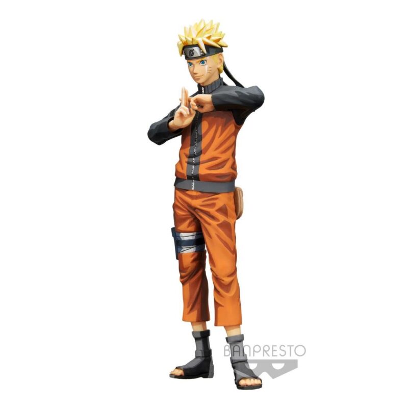 NARUTO SHIPPUDEN - Uzumaki Naruto - Figurine Grandista Nero – Image 4