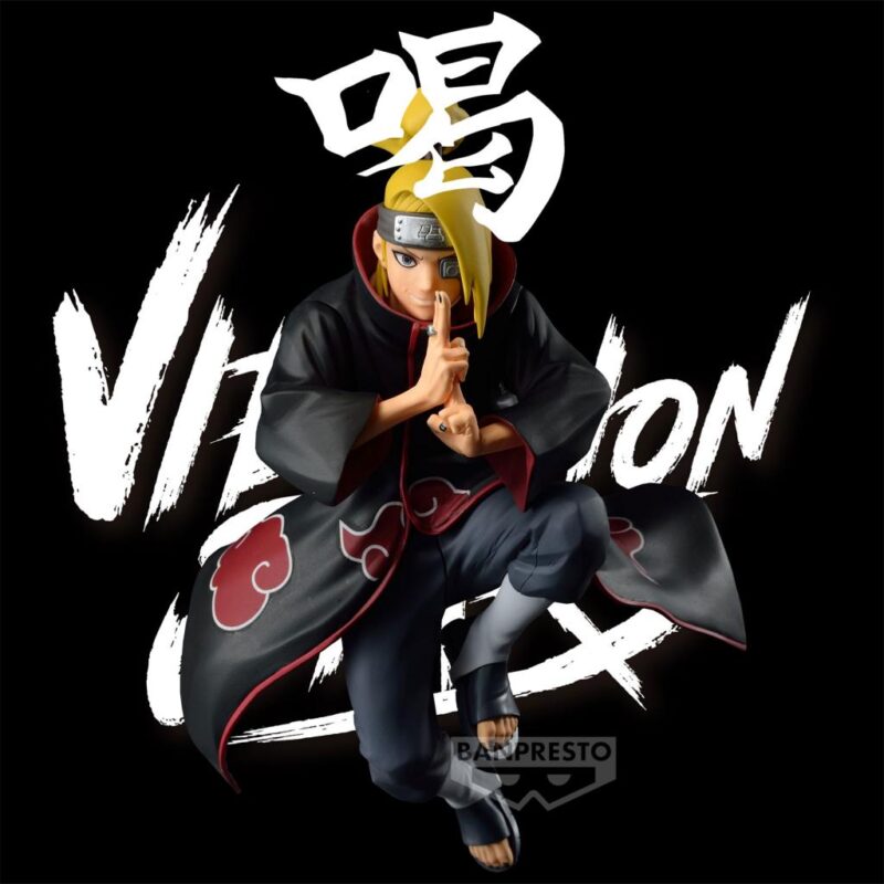 NARUTO SHIPPUDEN - Deidara - Figurine Vibration Stars 13cm – Image 5