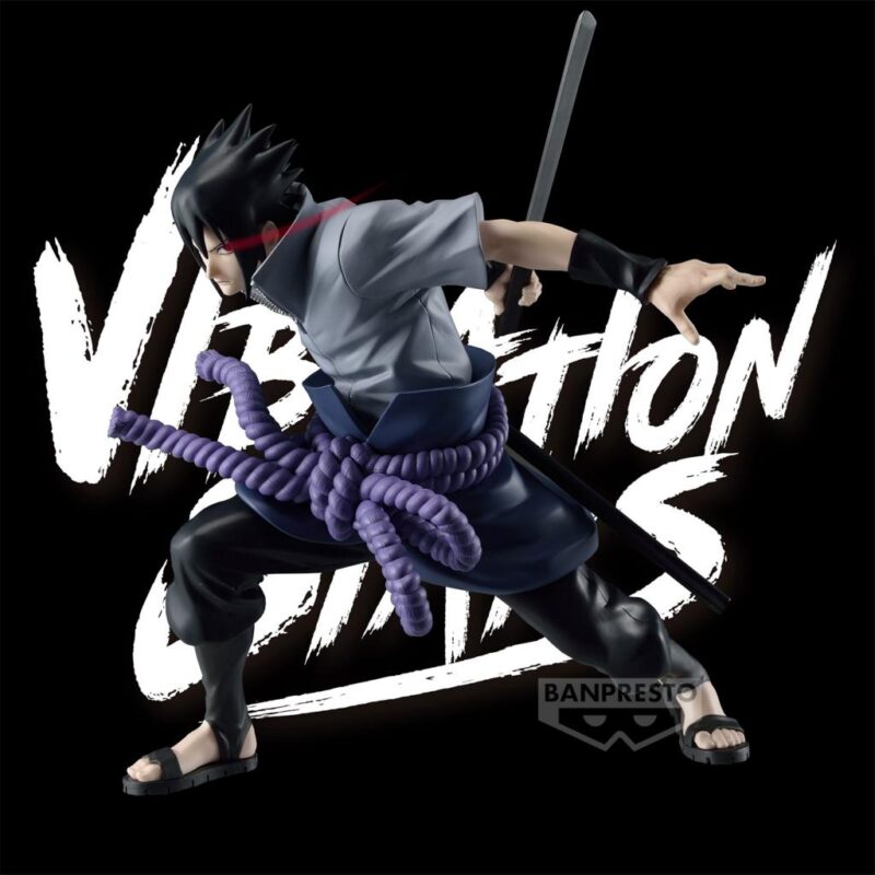 NARUTO SHIPPUDEN - Uchiha Sasuke - Figurine Vibration Stars 13cm – Image 5