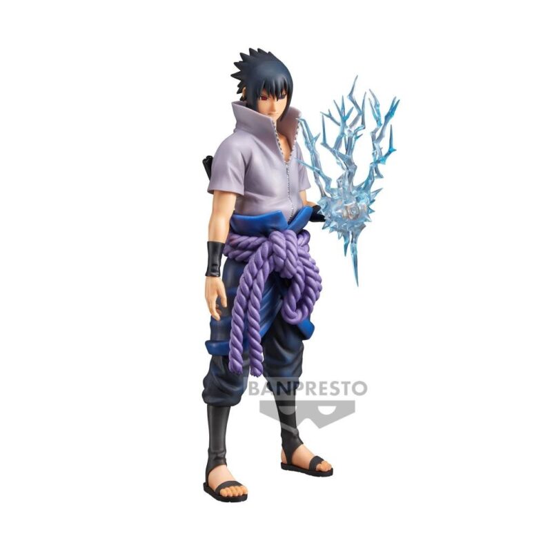 NARUTO SHIPPUDEN - Uchiha Sasuke - Figurine Grandista Nero 28cm – Image 3