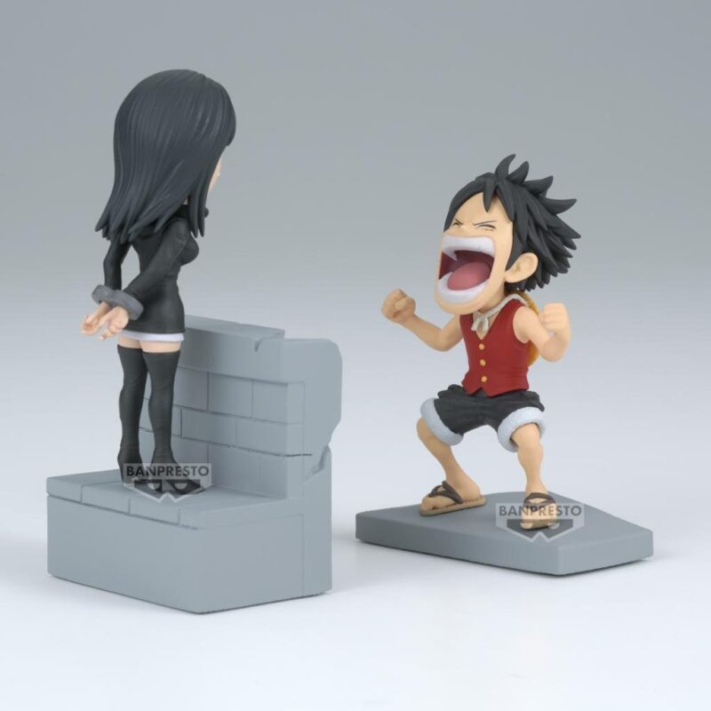 ONE PIECE - Luffy & Nico Robin - Figurine WCF Log Stories 10cm – Image 4