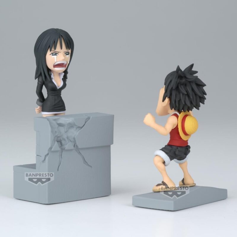 ONE PIECE - Luffy & Nico Robin - Figurine WCF Log Stories 10cm – Image 5