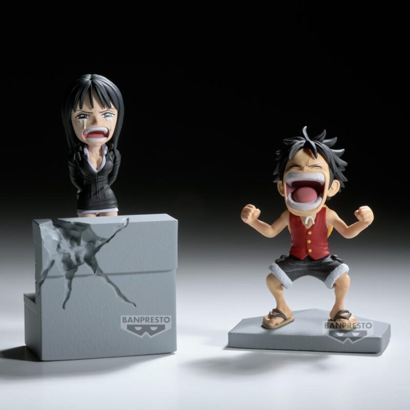 ONE PIECE - Luffy & Nico Robin - Figurine WCF Log Stories 10cm – Image 6