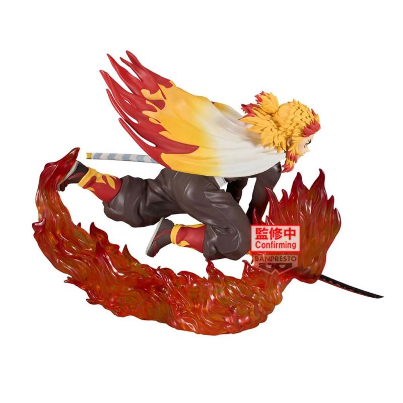 DEMON SLAYER - Kyojuro Rengoku - Figurine Vibration Stars Plus 14cm – Image 2