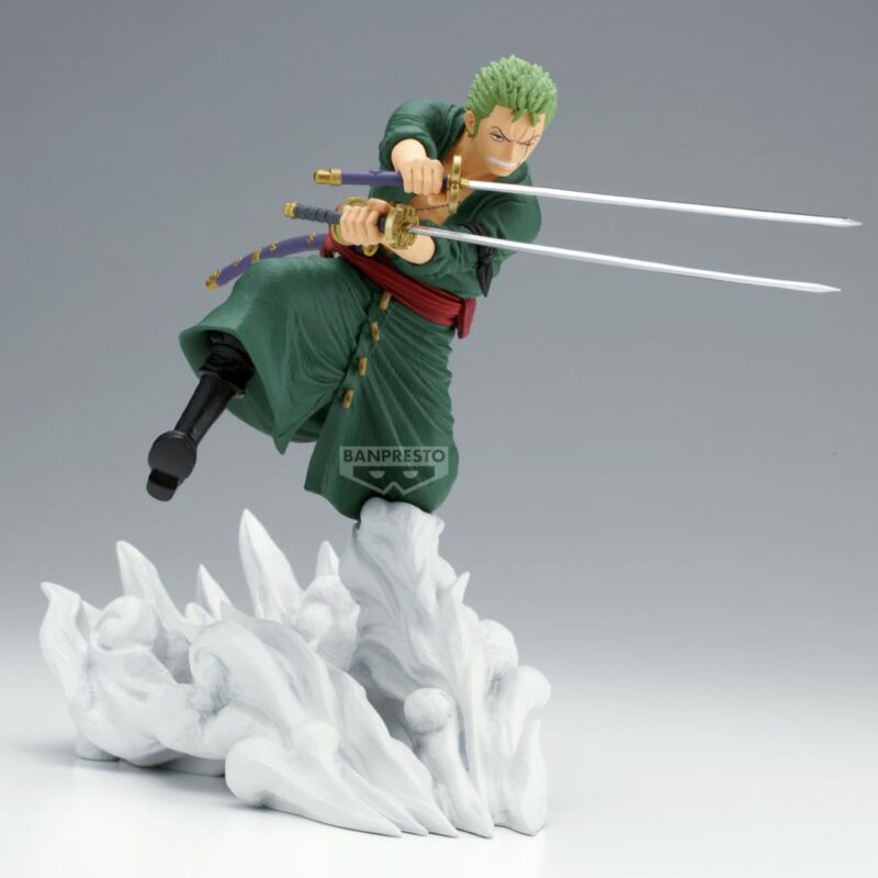 ONE PIECE - Roronoa Zoro - Figurine Senkozekkei 15cm – Image 2