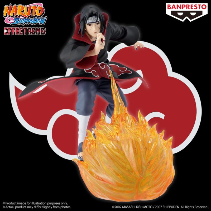 NARUTO SHIPPUDEN - Itachi Uchiha - Figurine Effectreme 13cm – Image 6