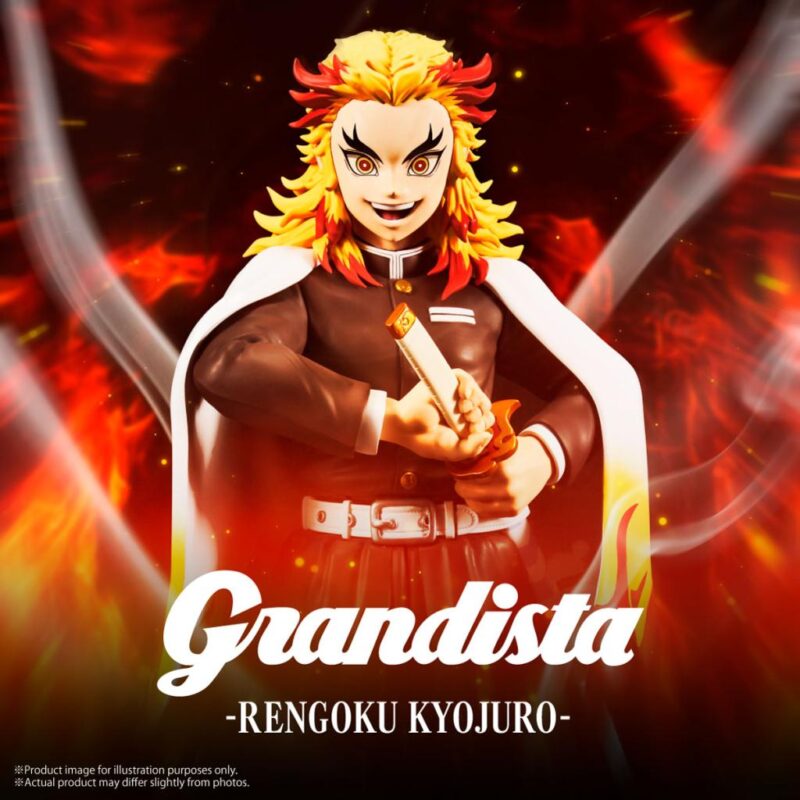 DEMON SLAYER - Kyojuro Rengoku - Figurine Grandista 24cm – Image 5