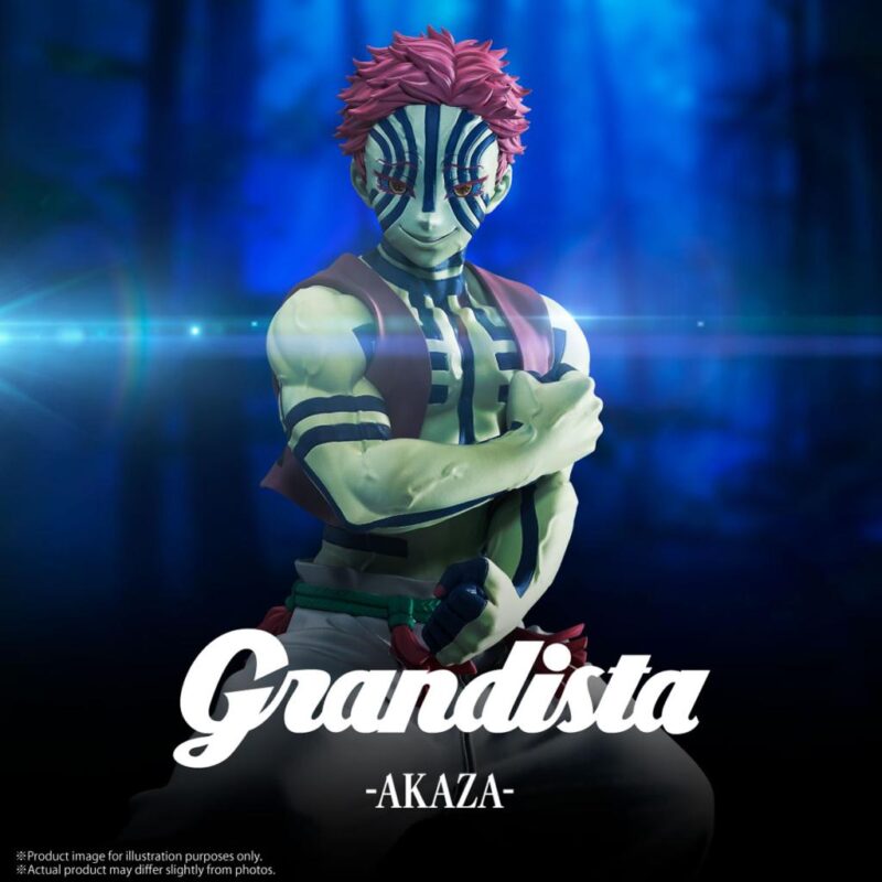 DEMON SLAYER - Akaza - Figurine Grandista 22cm – Image 6