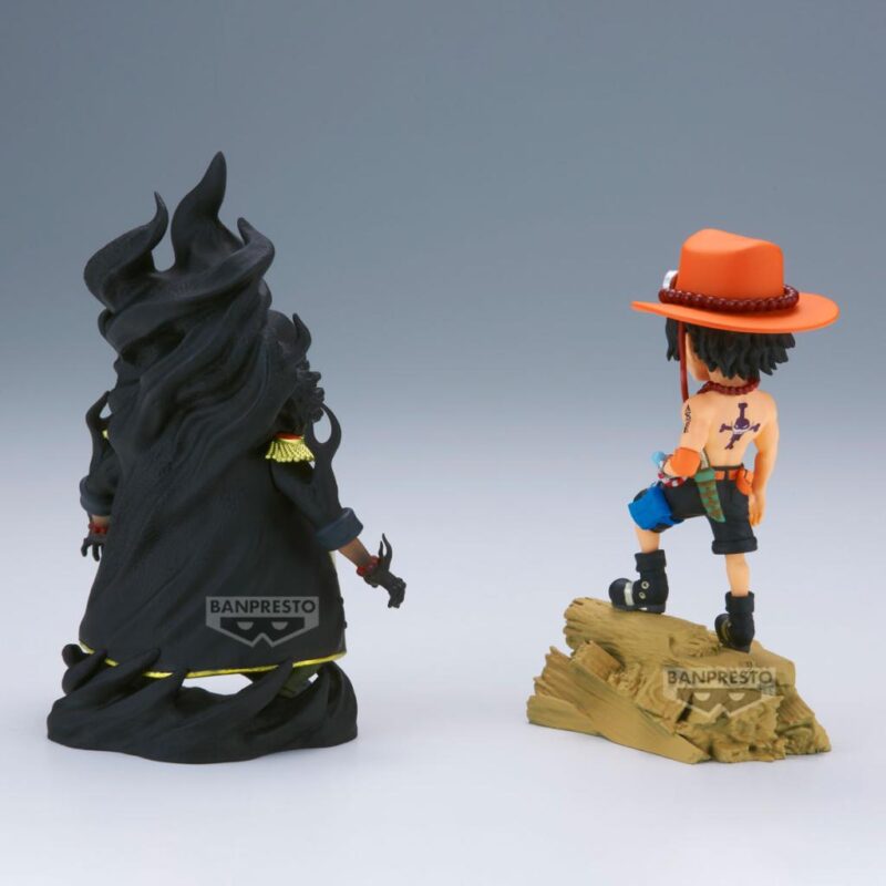 ONE PIECE - Ace VS Marshall D. Teach - Figurine WCF Log Stories 8cm – Image 4