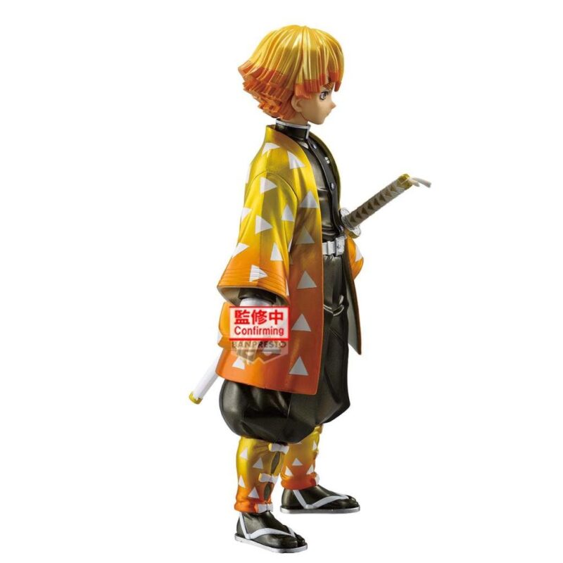 DEMON SLAYER - Zenitsu Agatsuma (Metal) - Figurine Grandista 24cm – Image 3