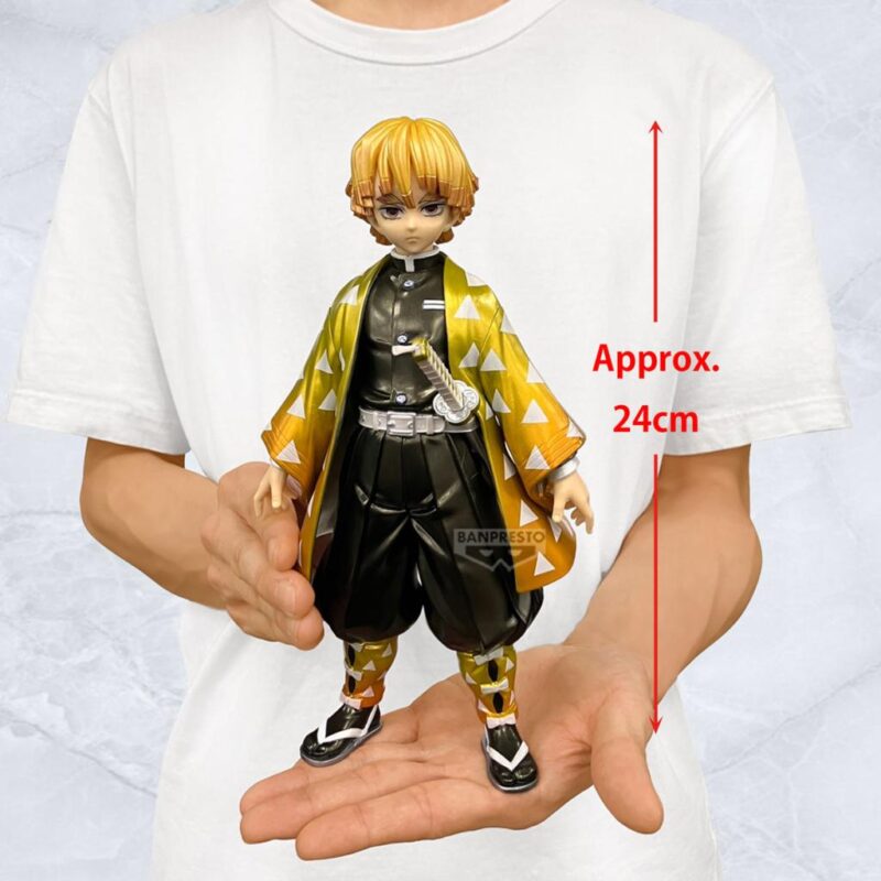 DEMON SLAYER - Zenitsu Agatsuma (Metal) - Figurine Grandista 24cm – Image 5