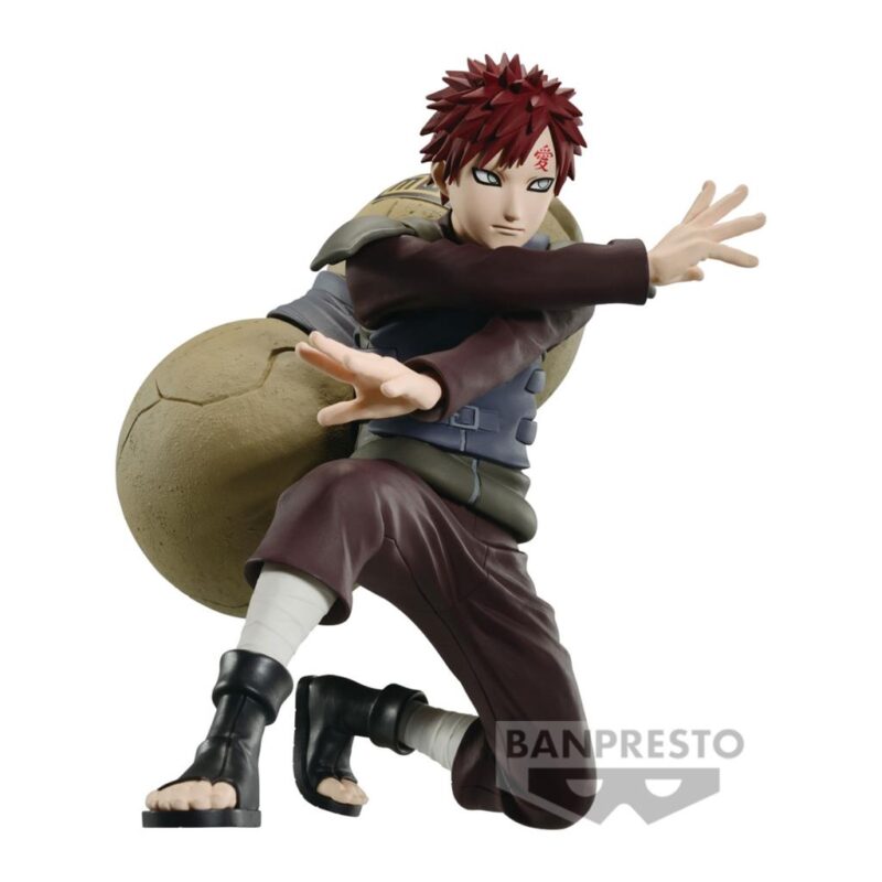 NARUTO SHIPPUDEN - Gaara - Figurine Vibration Stars 12cm – Image 5
