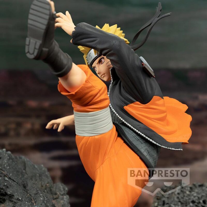 NARUTO SHIPPUDEN - Naruto Uzumaki - Figurine Vibration Stars 14cm – Image 6