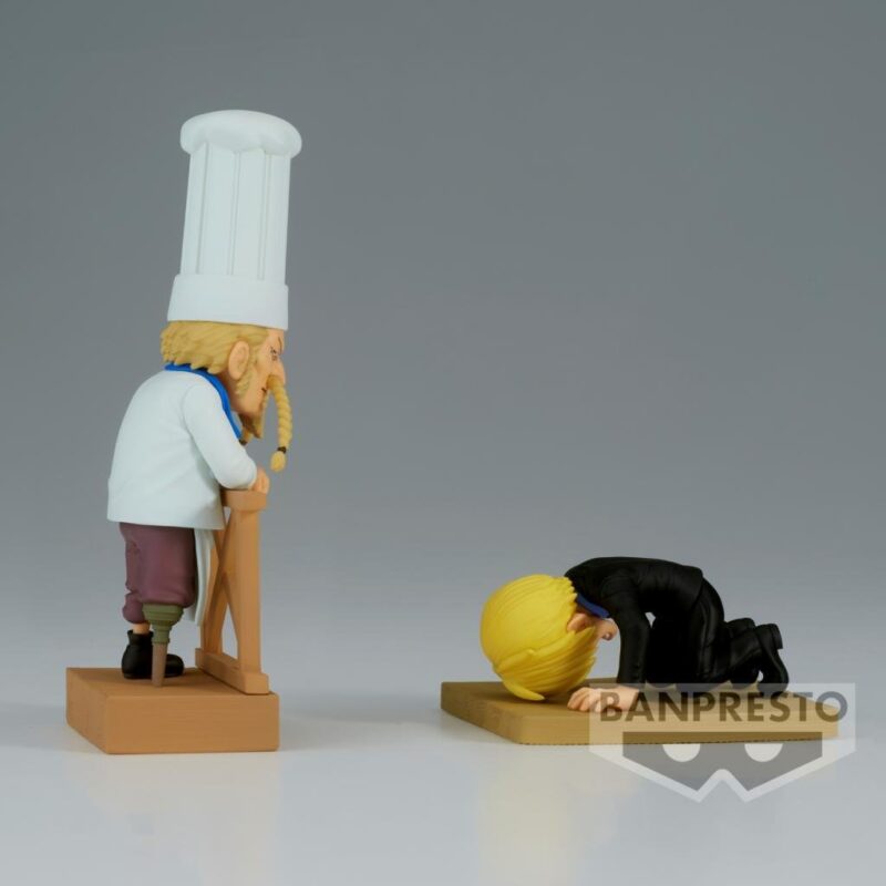 ONE PIECE - Sanji & Zeff - Figurine WCF Log Stories 8cm – Image 2