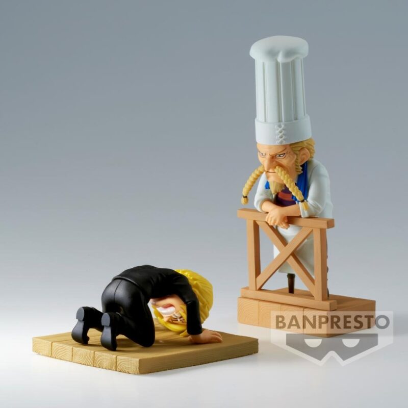 ONE PIECE - Sanji & Zeff - Figurine WCF Log Stories 8cm – Image 6