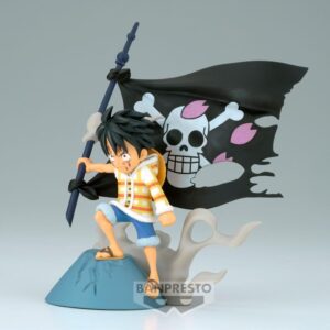ONE PIECE - Monkey D. Luffy - Figurine WCF-Log Stories 8cm – Image 5
