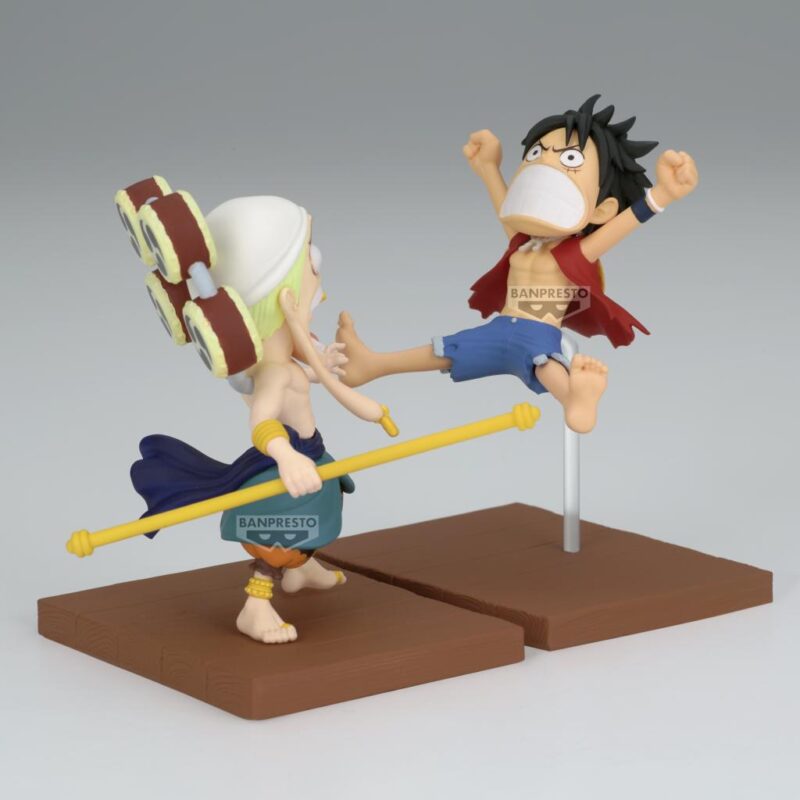 ONE PIECE - Luffy & Enel - Figurine WCF-Log Stories 7cm – Image 3