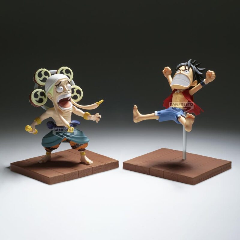 ONE PIECE - Luffy & Enel - Figurine WCF-Log Stories 7cm – Image 4