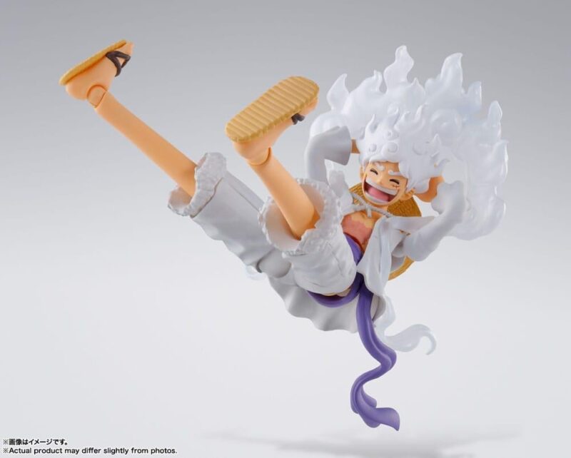ONE PIECE - Monkey D. Luffy Gear 5 - Figurine S.H. Figuarts 15cm – Image 3