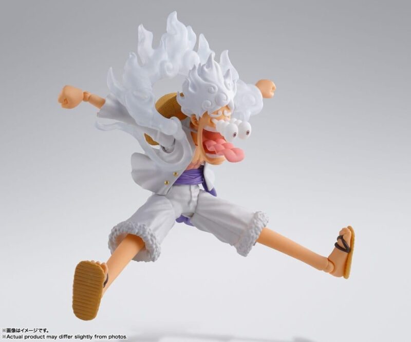 ONE PIECE - Monkey D. Luffy Gear 5 - Figurine S.H. Figuarts 15cm – Image 6