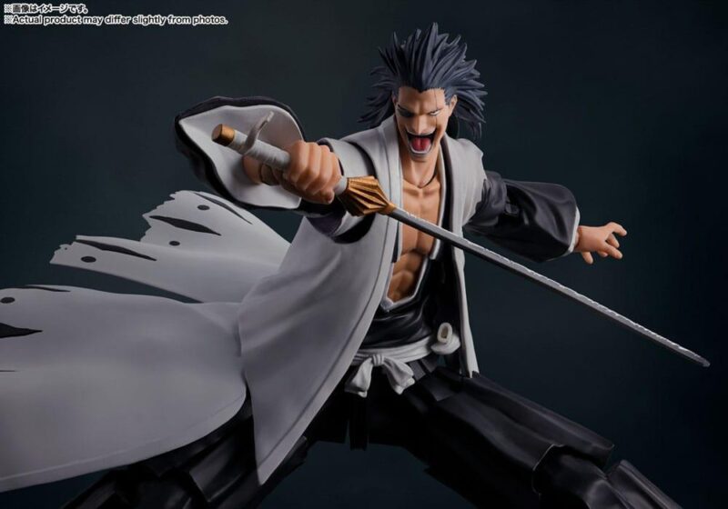 BLEACH - Kenpachi Zaraki - Figurine S.H. Figuarts 17cm – Image 5