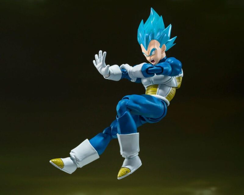 DRAGON BALL SUPER - SSGSS Vegeta - Figurine S.H. Figuarts 14cm – Image 6