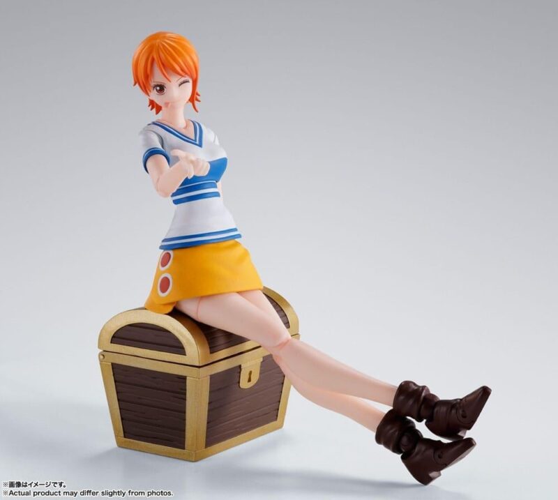 ONE PIECE - Nami "Romance Dawn" - Figurine S.H. Figuarts 14cm – Image 4