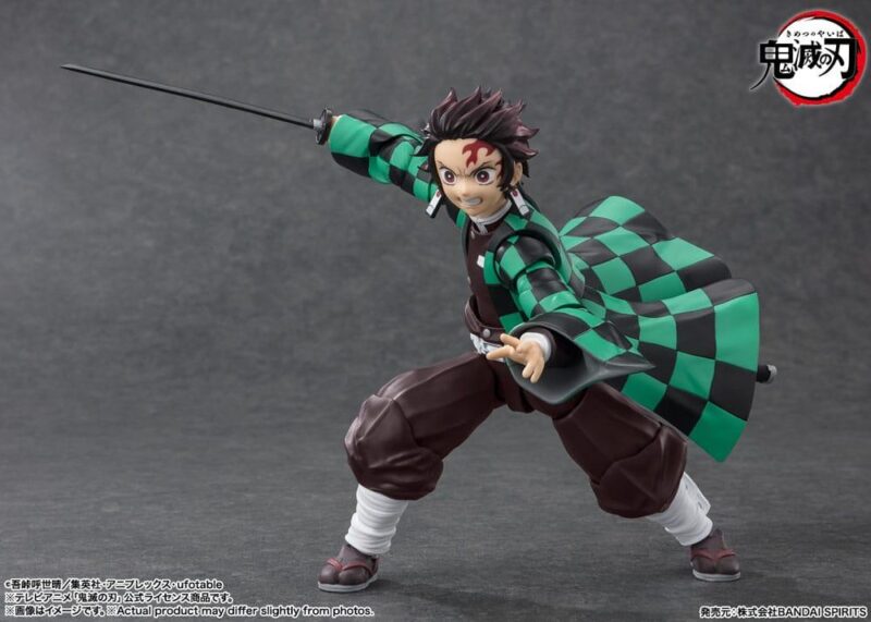 DEMON SLAYER - Tanjiro Kamado - Figurine S.H. Figuarts 14cm – Image 5