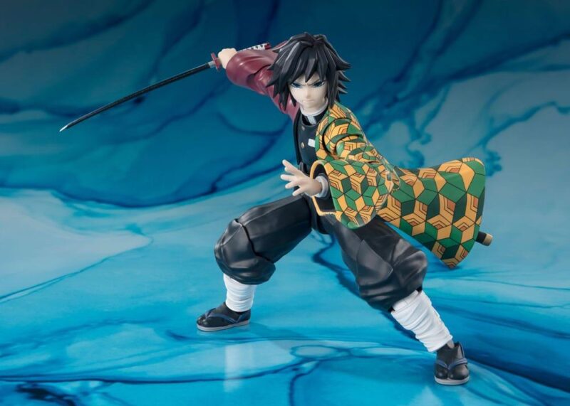 DEMON SLAYER - Giyu Tomioka - Figurine S.H. Figuarts 15cm – Image 4