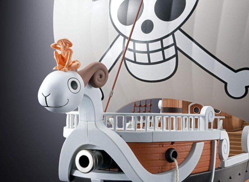 ONE PIECE -Vogue Merry "25 Anniv." -Fig. Diecast Soul of Chogokin 28cm – Image 4