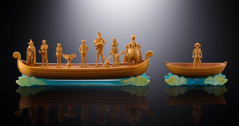 ONE PIECE -Vogue Merry "25 Anniv." -Fig. Diecast Soul of Chogokin 28cm – Image 5